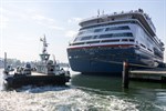 Kreuzfahrtschiff „Bolette“ in Warnemünde