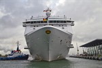 Die Oriana in Warnemünde