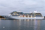 Das Kreuzfahrtschiff „Sirena“ im Kreuzfahrthafen Rostock-Warnemünde