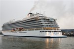 Erstanlauf der Viking Neptune im Kreuzfahrthafen Rostock-Warnemünde