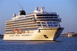 Erstanlauf der Viking Sky im Kreuzfahrthafen Rostock-Warnemünde