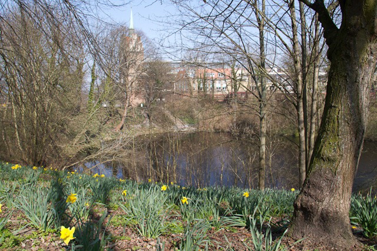 Teufelskuhle mit Blick zum Kröpeliner Tor