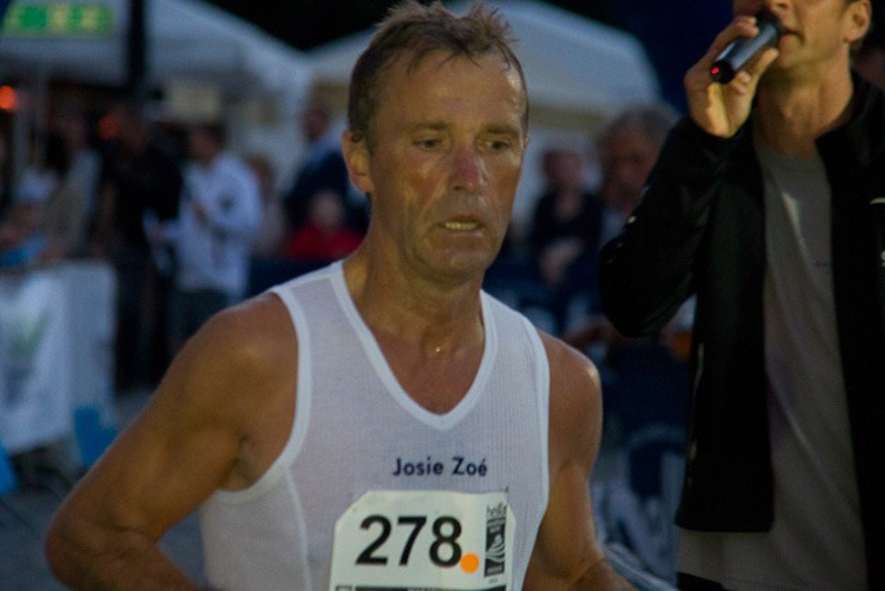 Wolfgang Rühlemann erläuft den 3. Platz beim Marathon