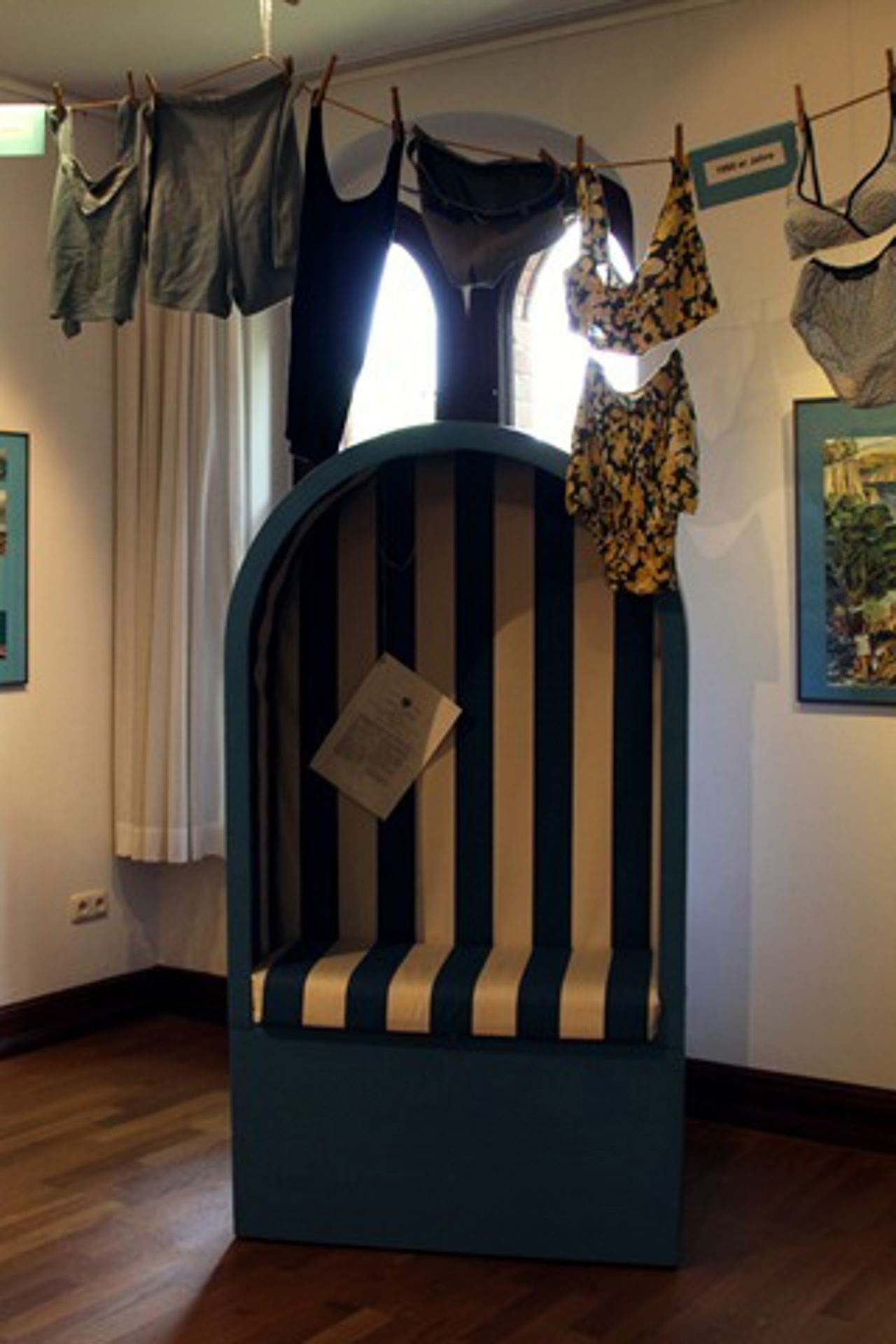 Strandkorb im Stadt- und Bädermuseum Bad Doberan