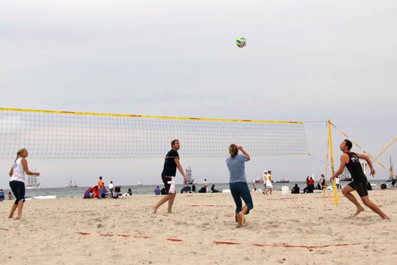 Halbfinale beim 26. An-Bagger-Cup in Warnemünde