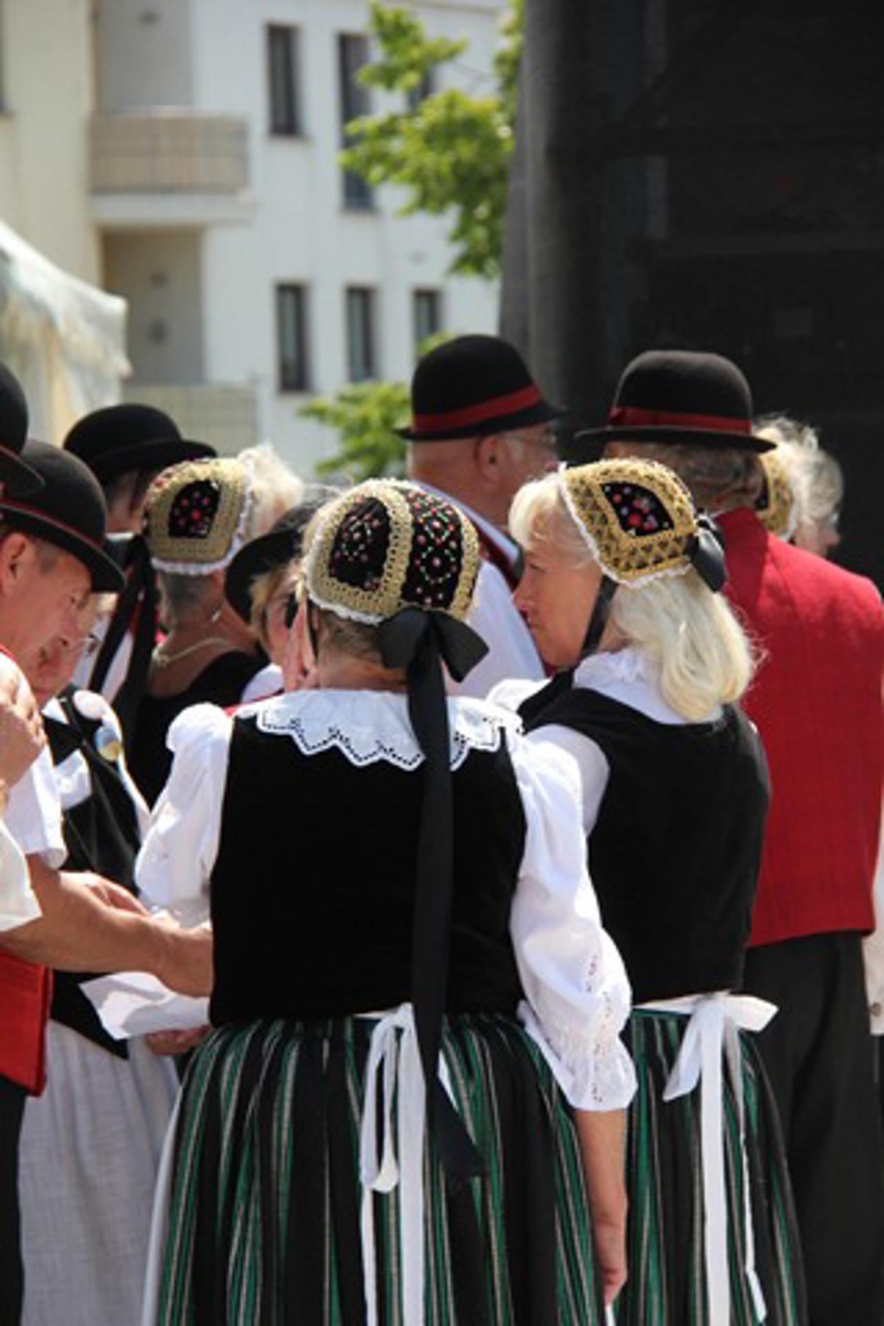 Marie-Peters-Tracht der Trachtengruppe Alt Meteln