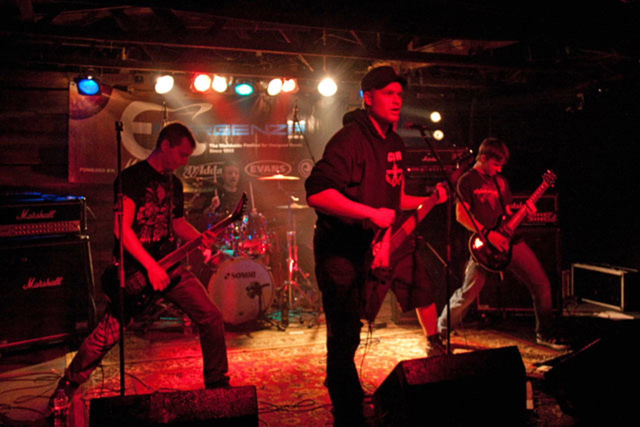 Message in Blood beim Emergenza Festival im Jaz