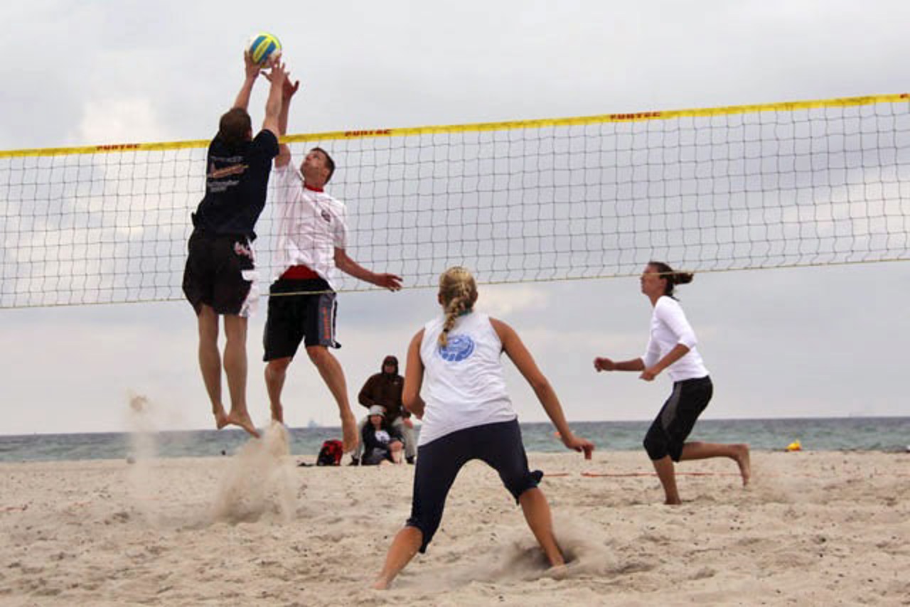 Finale beim 26. An-Bagger-Cup in Warnemünde