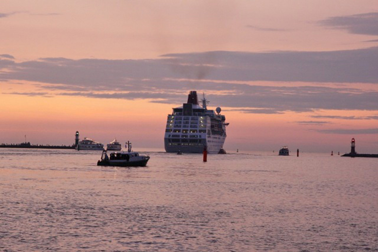 Die „Empress“ auf dem Weg nach Kopenhagen