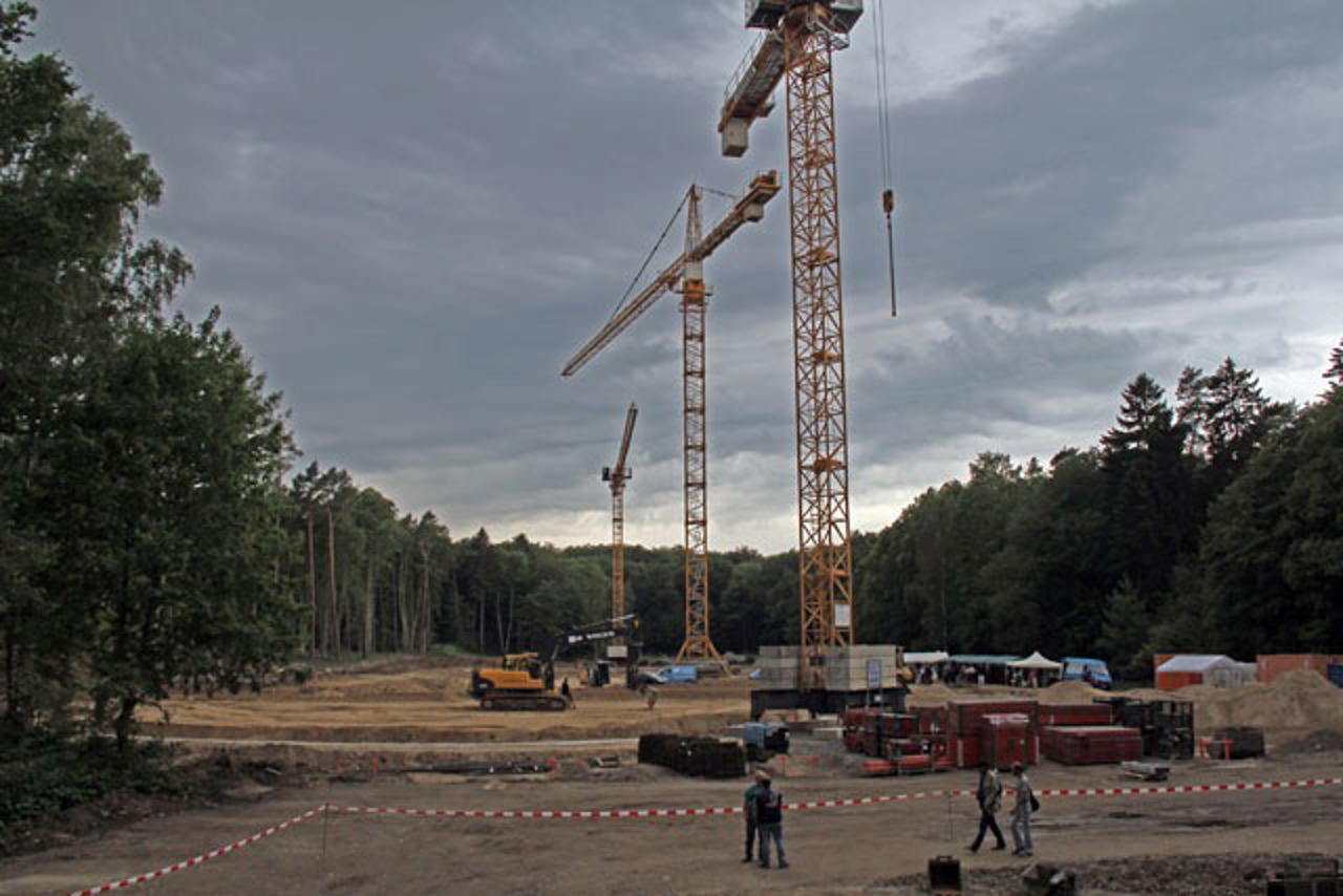 Baustelle Darwineum