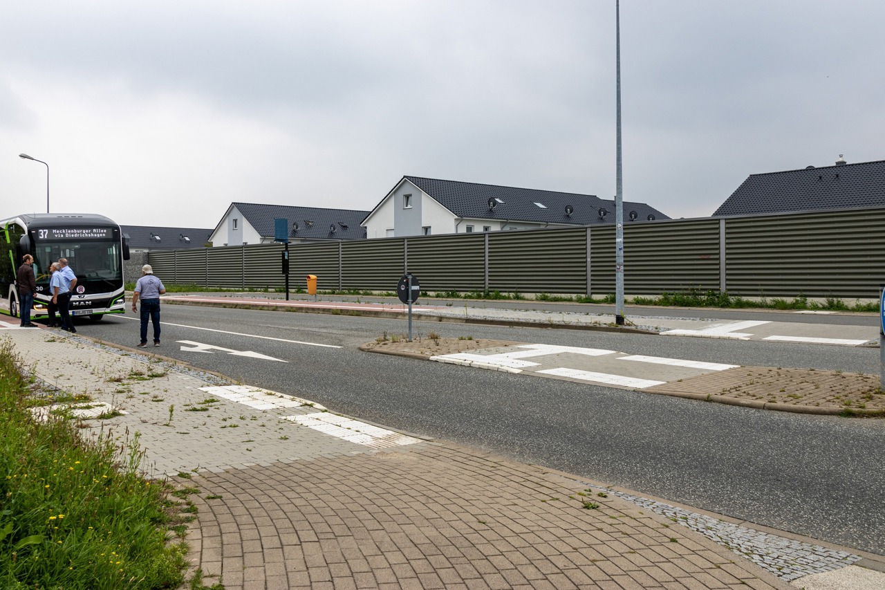 Fußgängerüberweg oder Ampel sind in der Mecklenburger Allee bislang nicht geplant