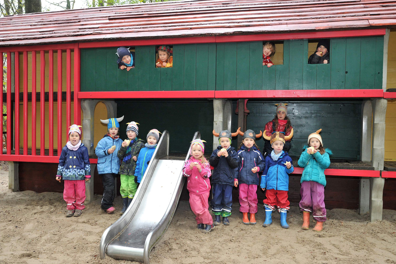 Wikinger-Spielplatz im Zoo Rostock (Foto: Joachim Kloock)