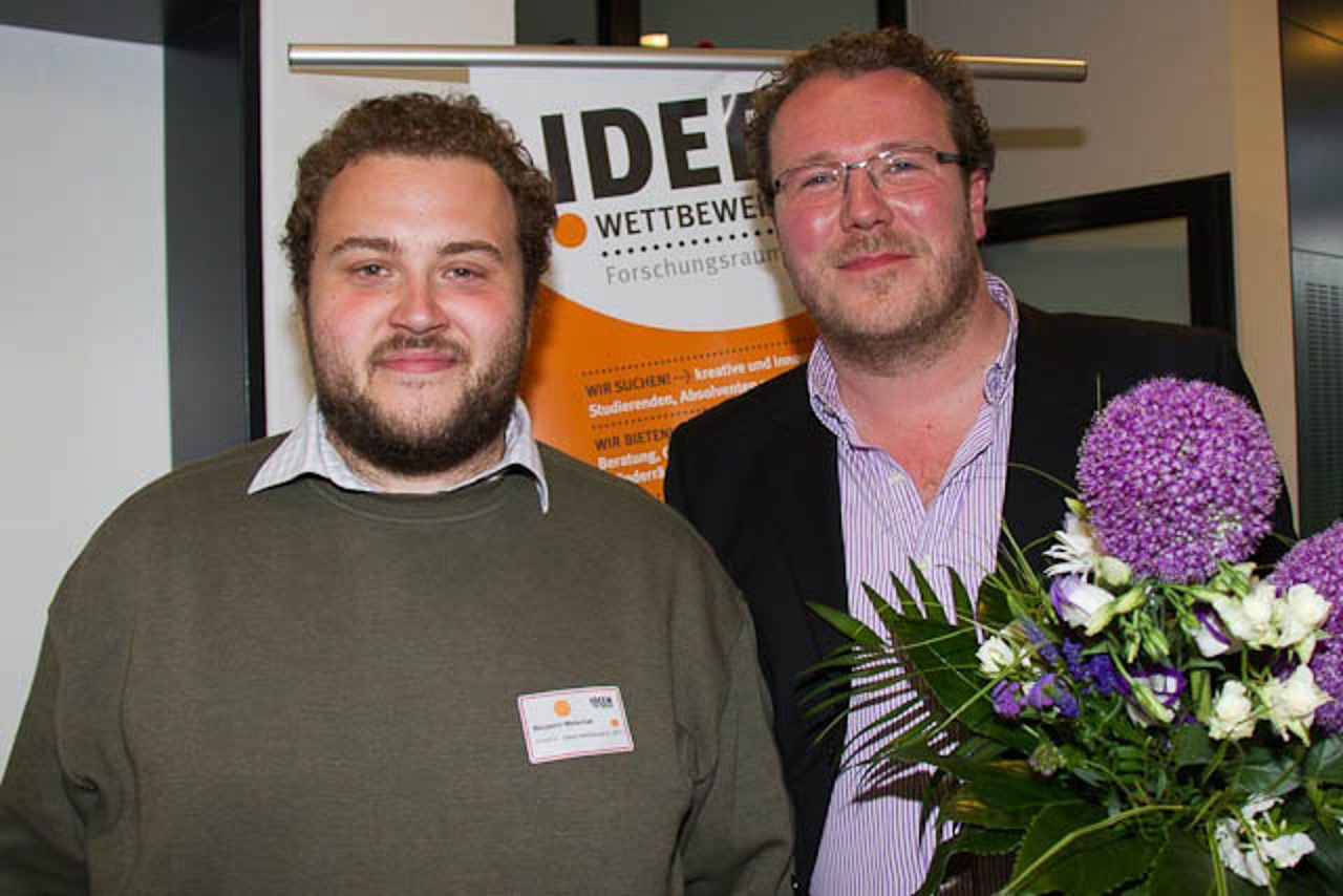 Benjamin Maischak und Marek Kirschke erhielten den Sonderpreis Tourismus