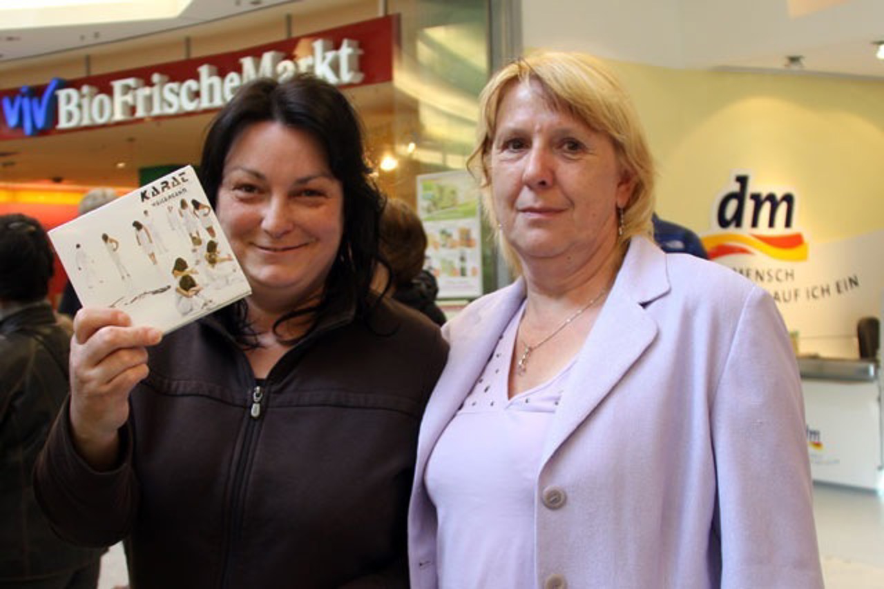 Siegrid Sander und Conny Klapper