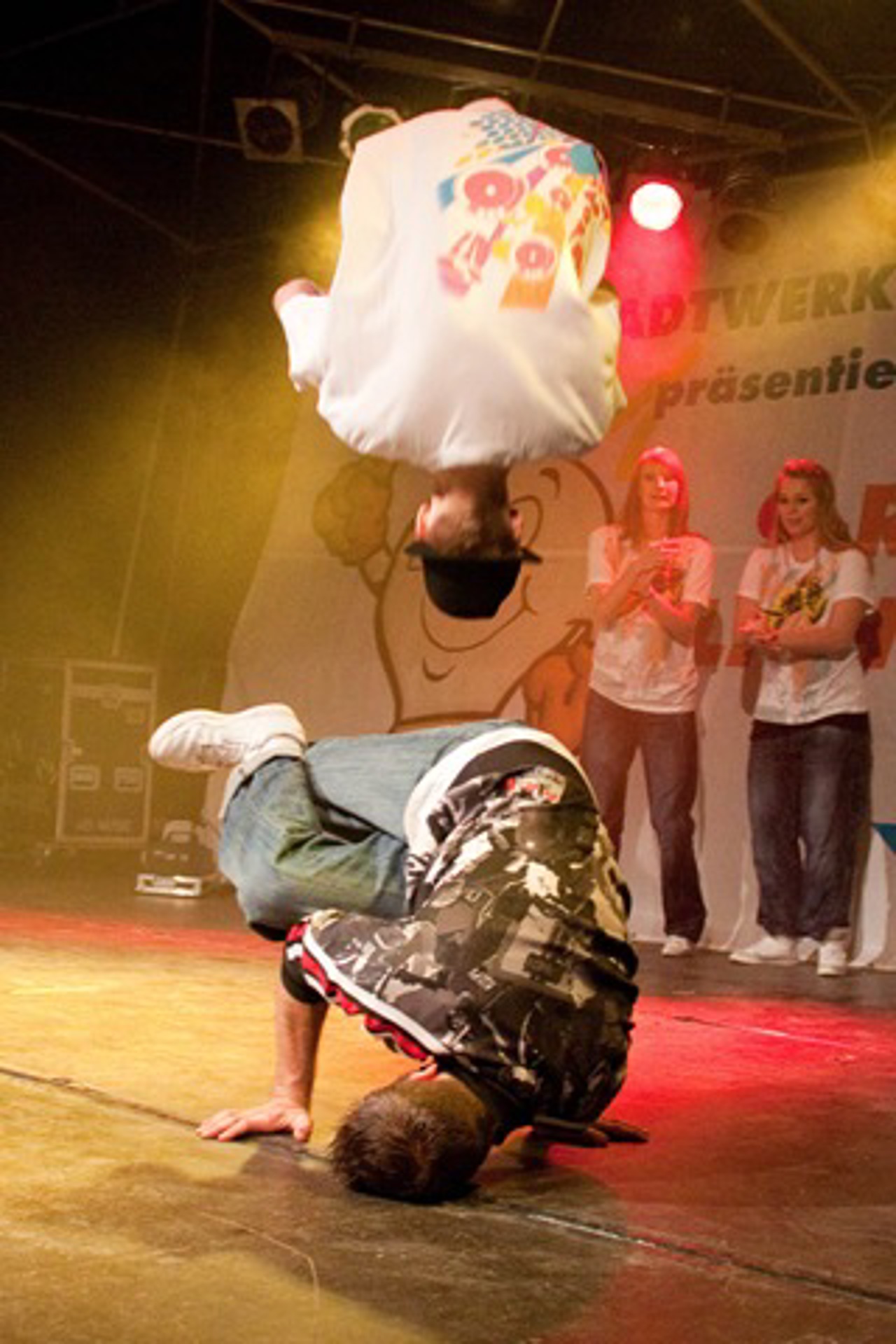 Breakdance bei der 9. Rostocker Lichtwoche