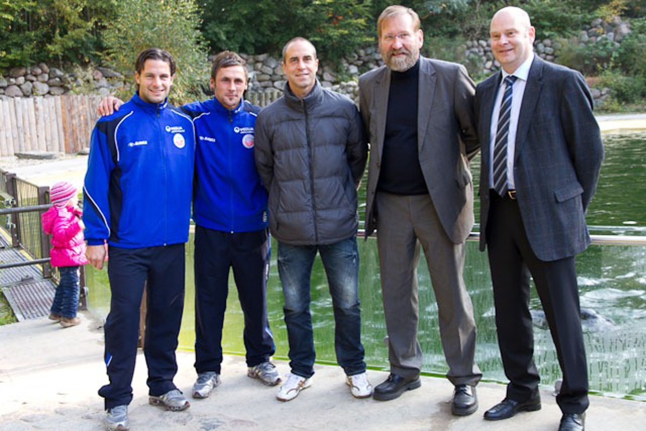 Sebastian Pelzer, Marcel Schied, Stefan Beinlich, Udo Nagel und Christian Knaape
