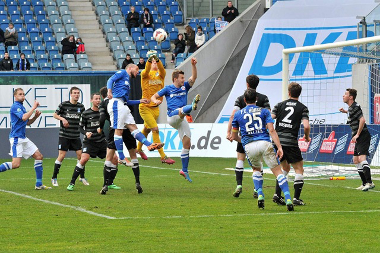 Gegen den MSV Duisburg kassiert Hansa Rostock die 4. Heimniederlage in Folge