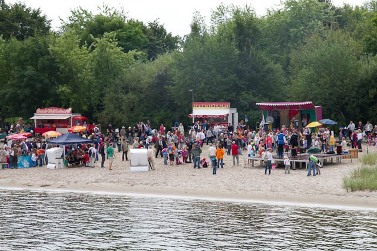 Piratenfest am Warnowstrand