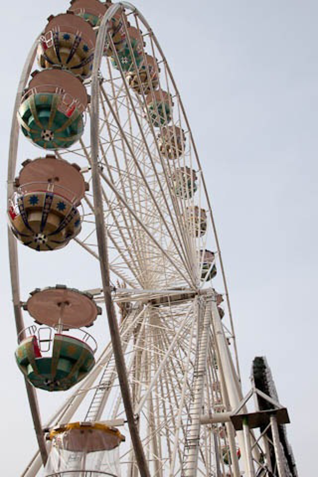 Riesenrad auf dem Rostocker Ostermarkt