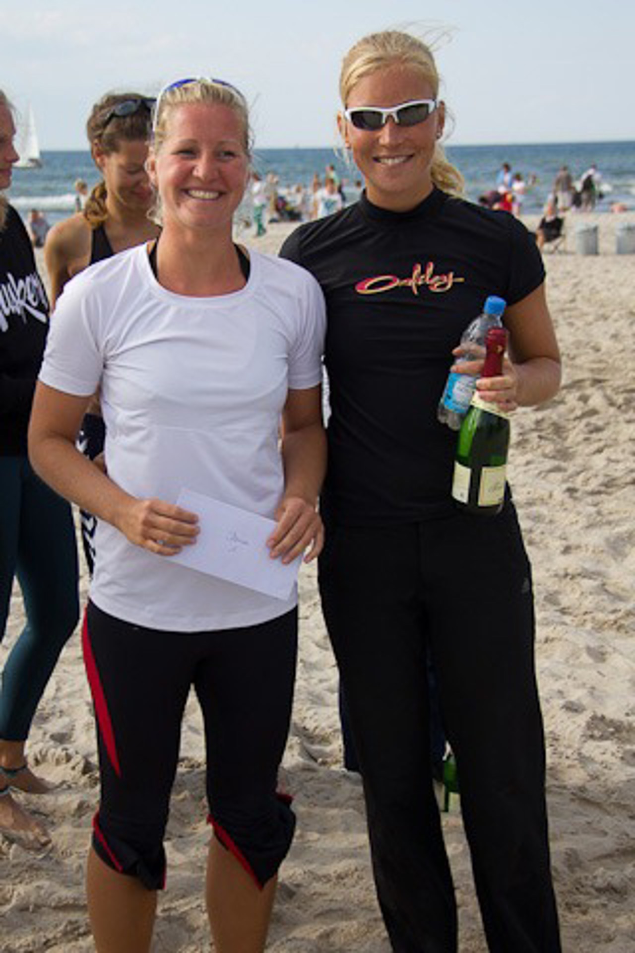 Kathrin Schumann und Melanie Höppner gewannen das heutige Turnier und wurden Dritte der Rangliste