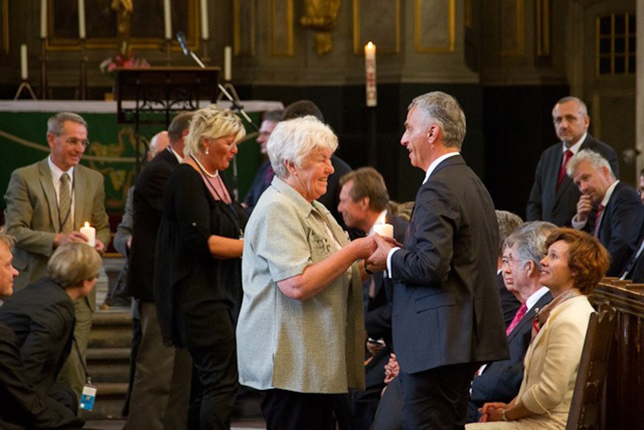 Zeitzeugenbegegnung in der Rostocker Marienkirche