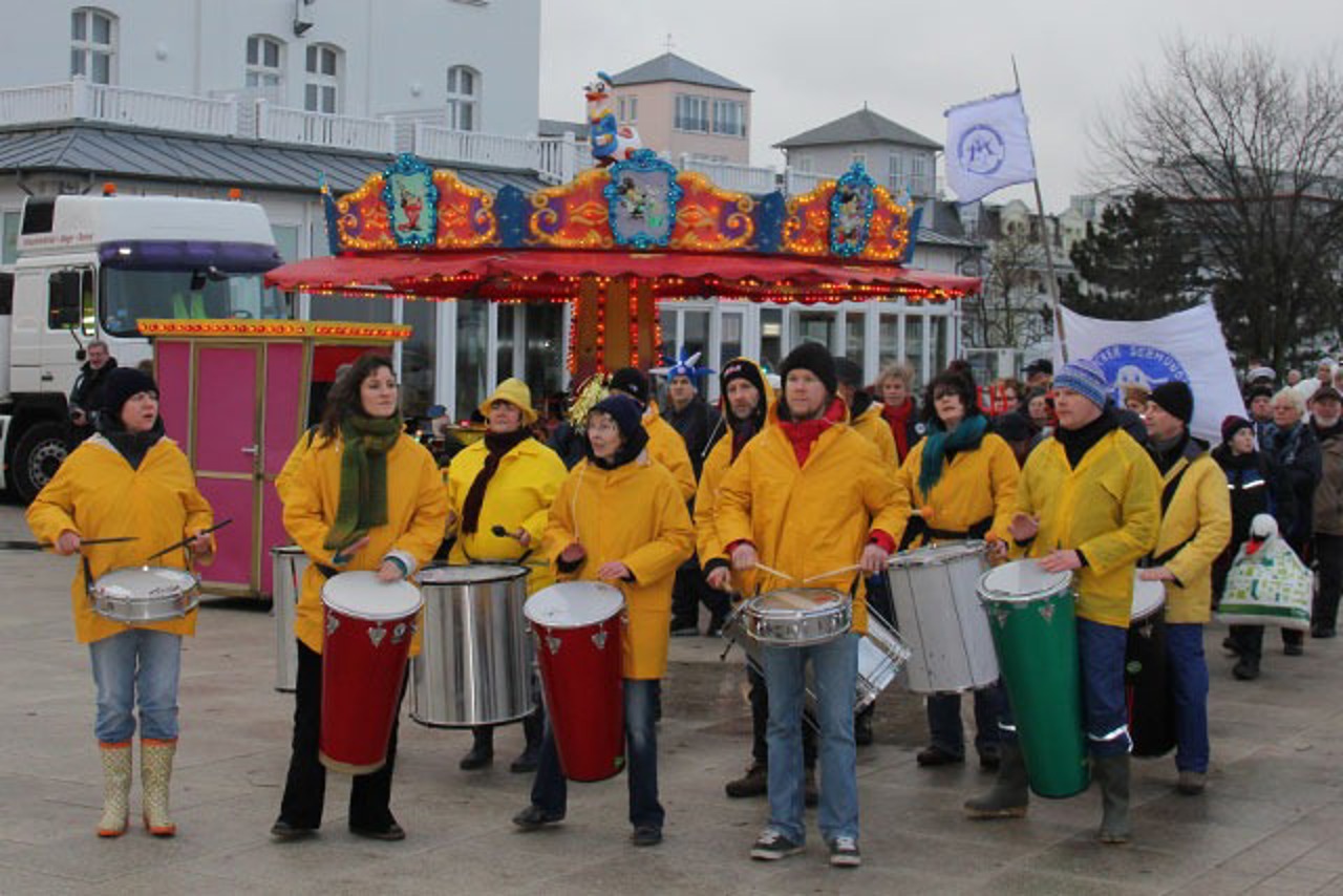 sambucus percussionGroup auf der Promenade