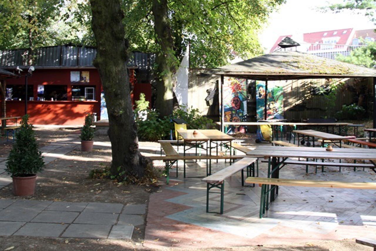 Der Garten im Peter-Weiss-Haus