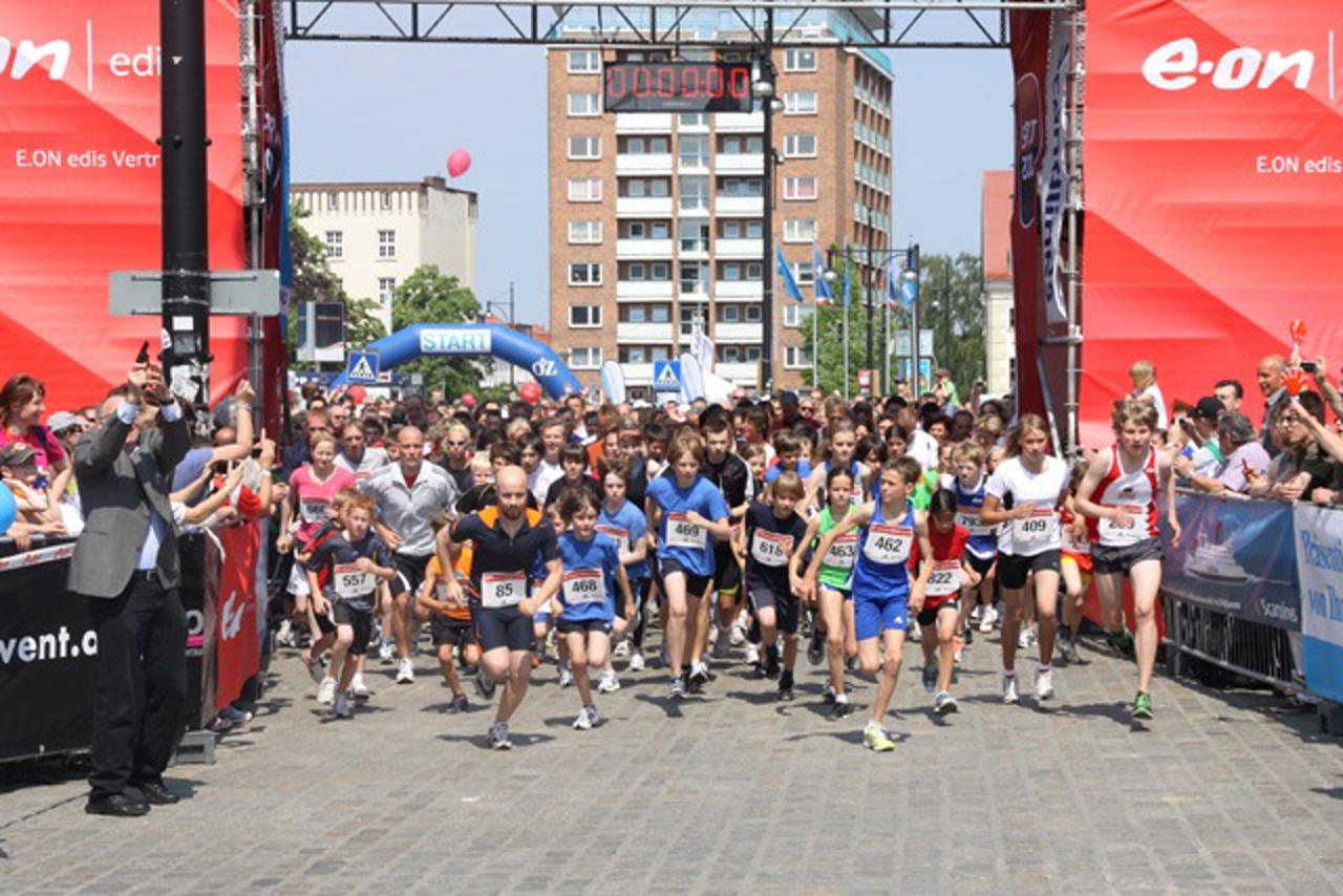 Start des Schnupperlaufs