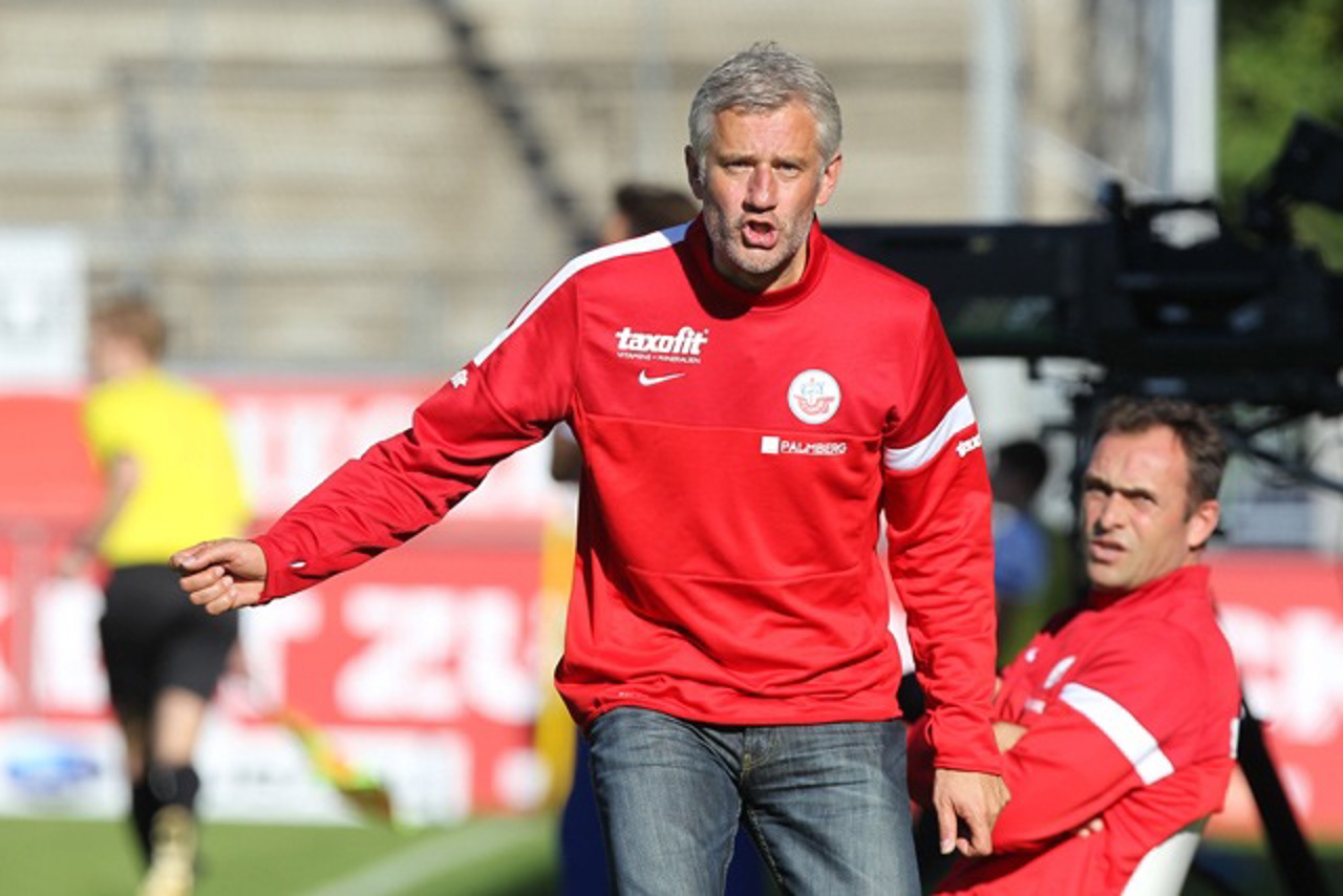 Hansa-Trainer Andreas Bergmann - Hat der Verein die Geduld und Ruhe, die der Coach fordert?
