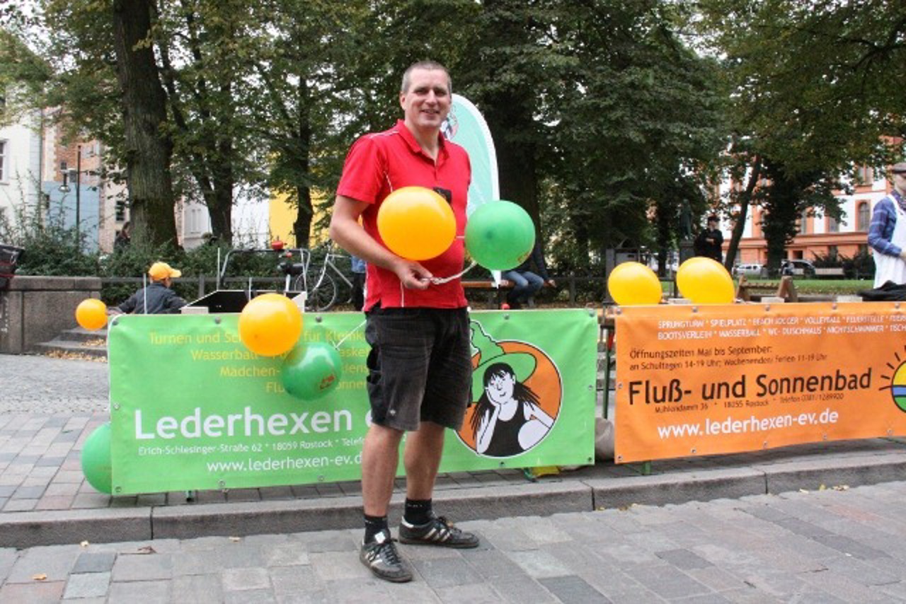 Uwe Richter von den Lederhexen