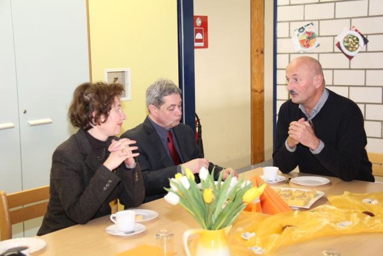 Karina Jens, Andreas Morawiak und Karl-Heinz Warnack