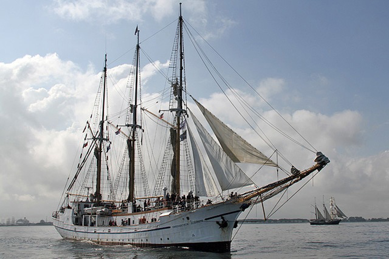 3-Mast-Gaffelschoner Grossherzogin Elisabeth