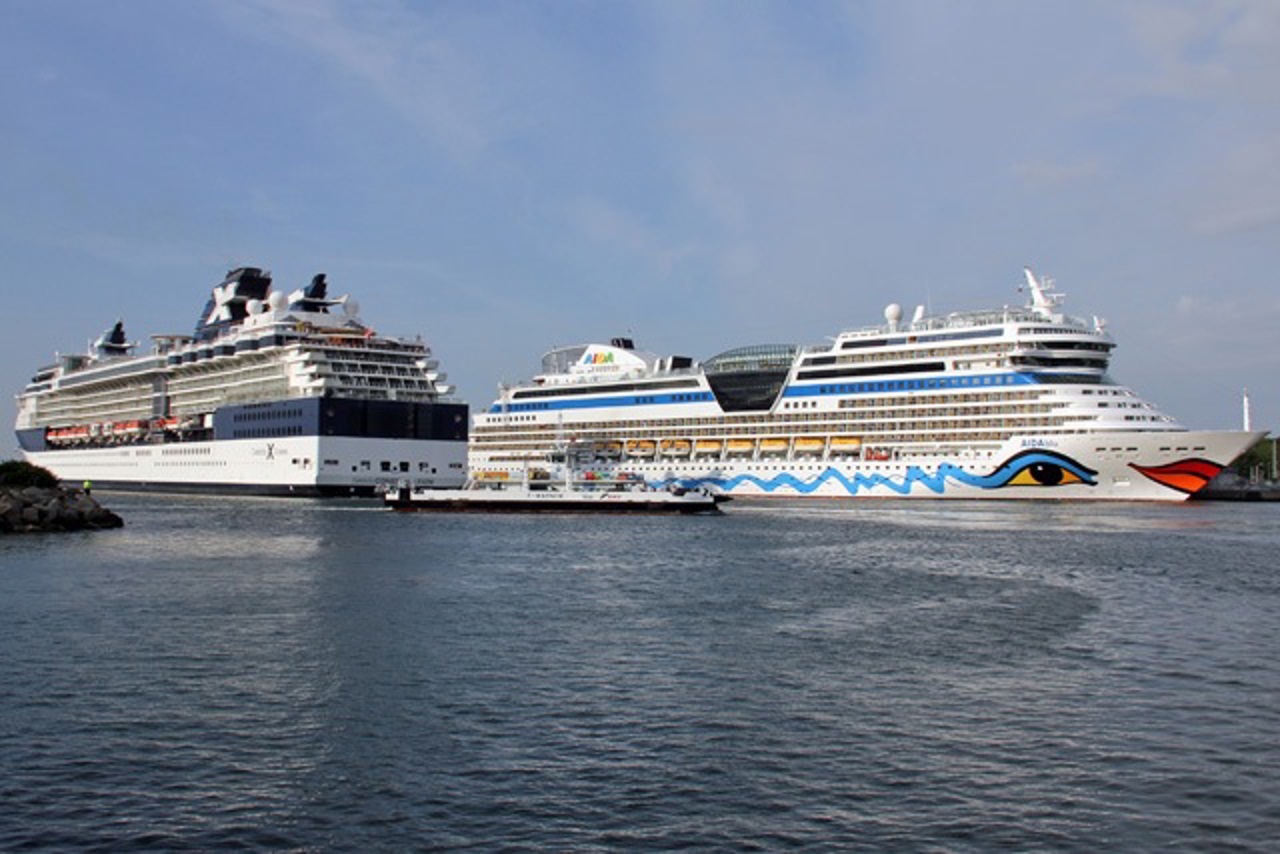 Celebrity Constellation und AIDAblu