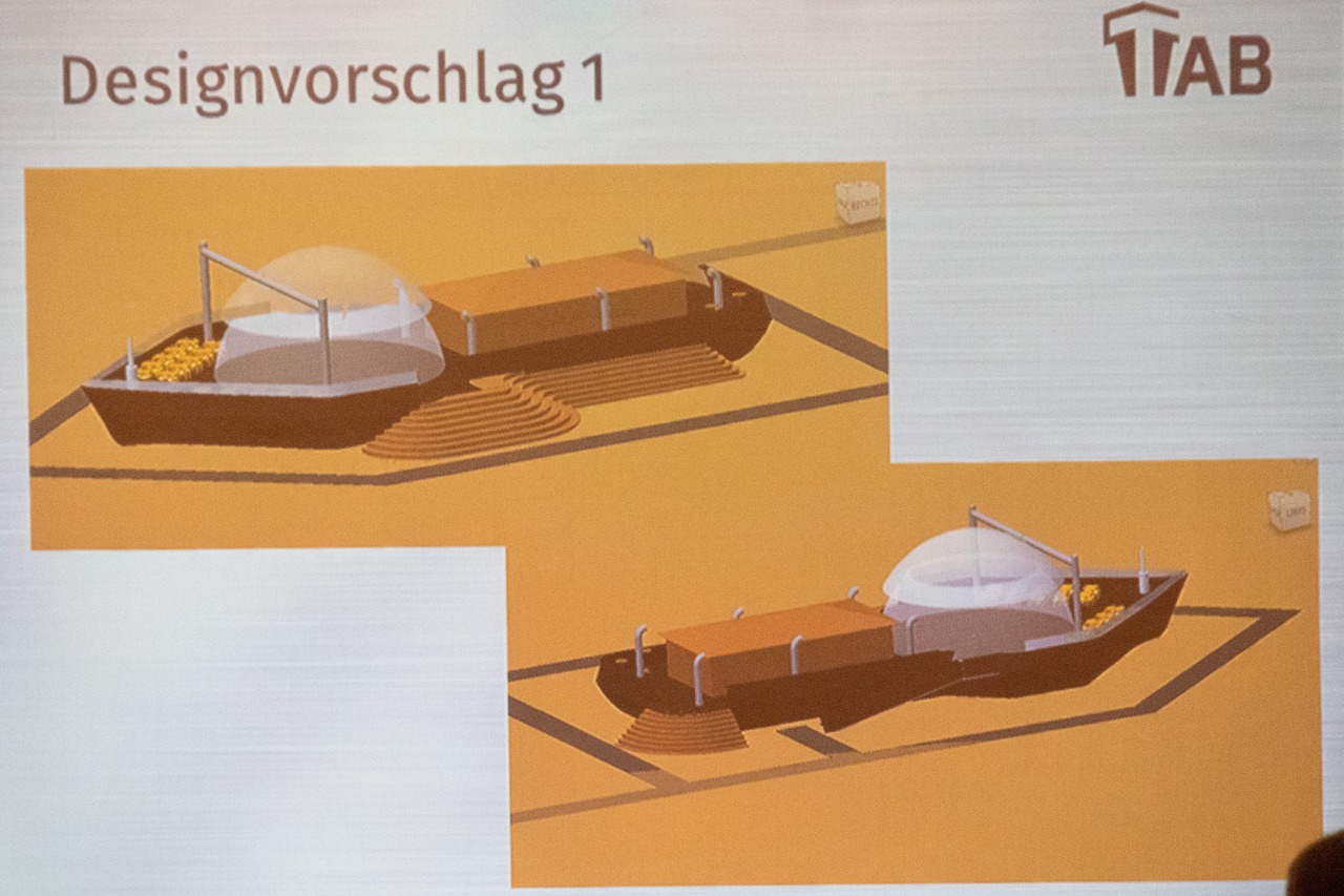 So könnte die Strandoase in Warnemünde künftig aussehen (Designvorschlag: TAB)