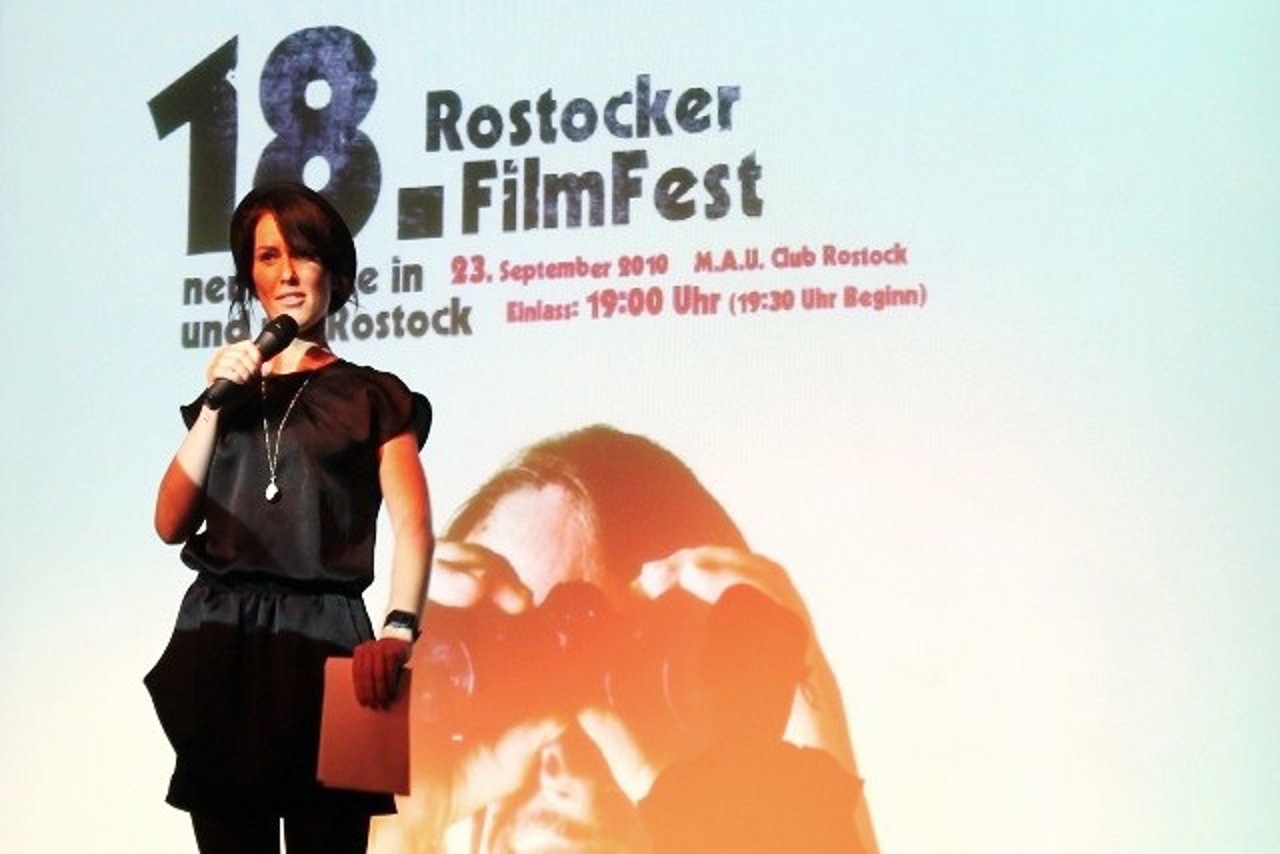 18. Rostocker FilmFest moderiert von Nora Sanne