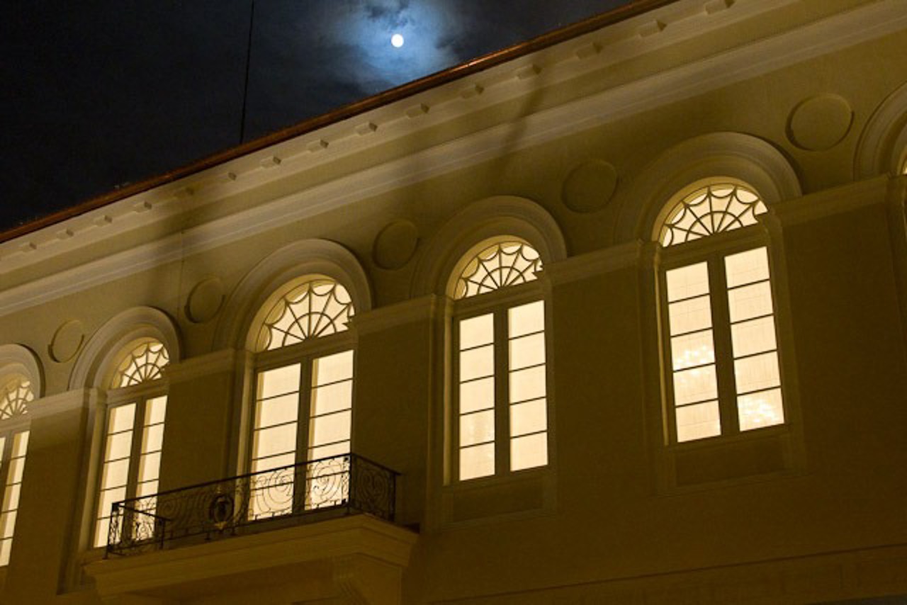 Barocksaal bei Nacht