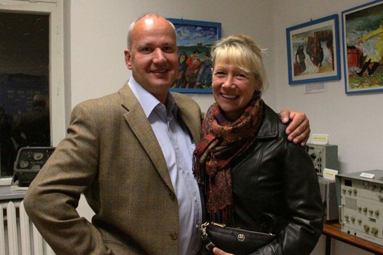 Jürgen Radau und Petra Simon
