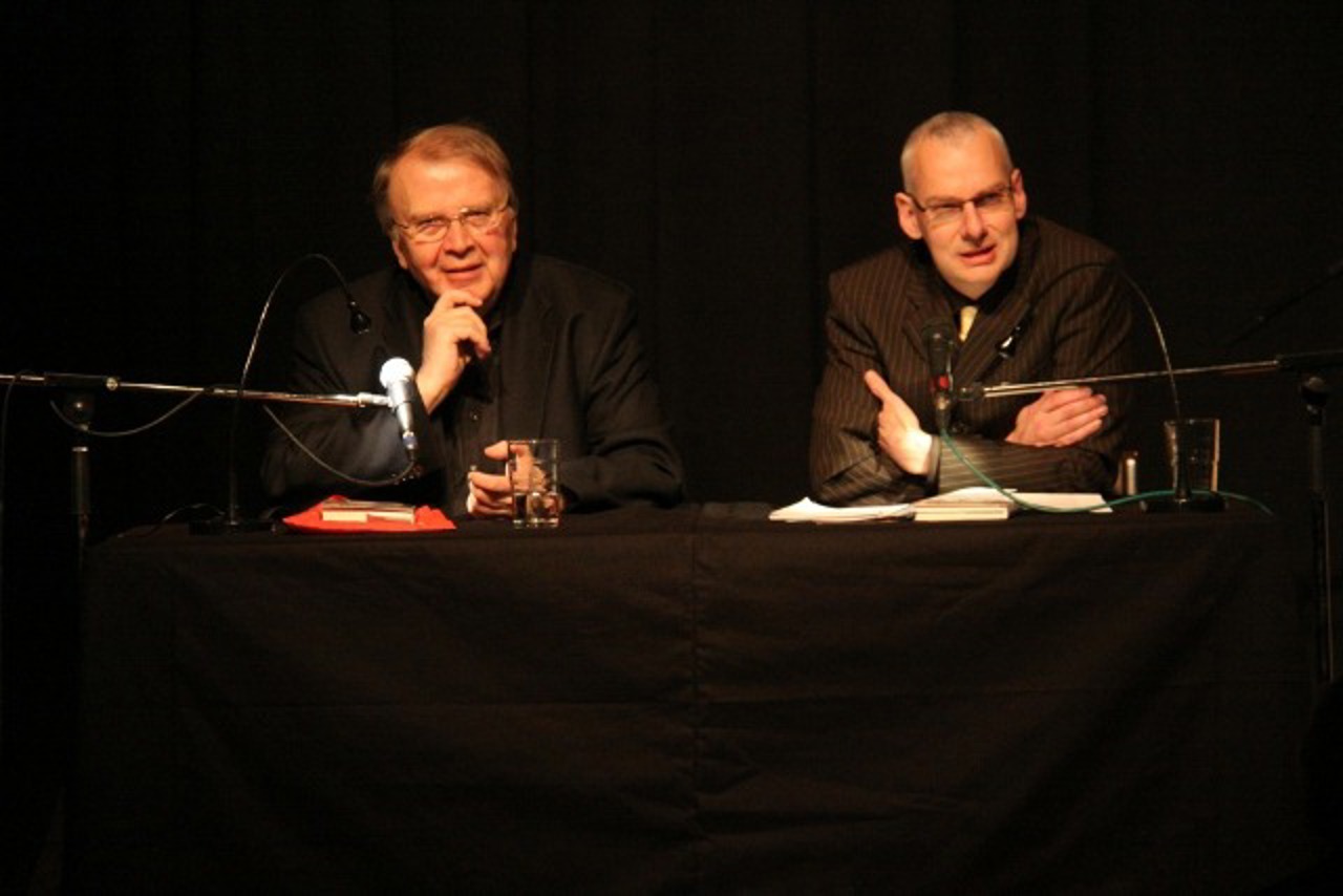 Wilhelm Genazino und Lutz Hagestedt