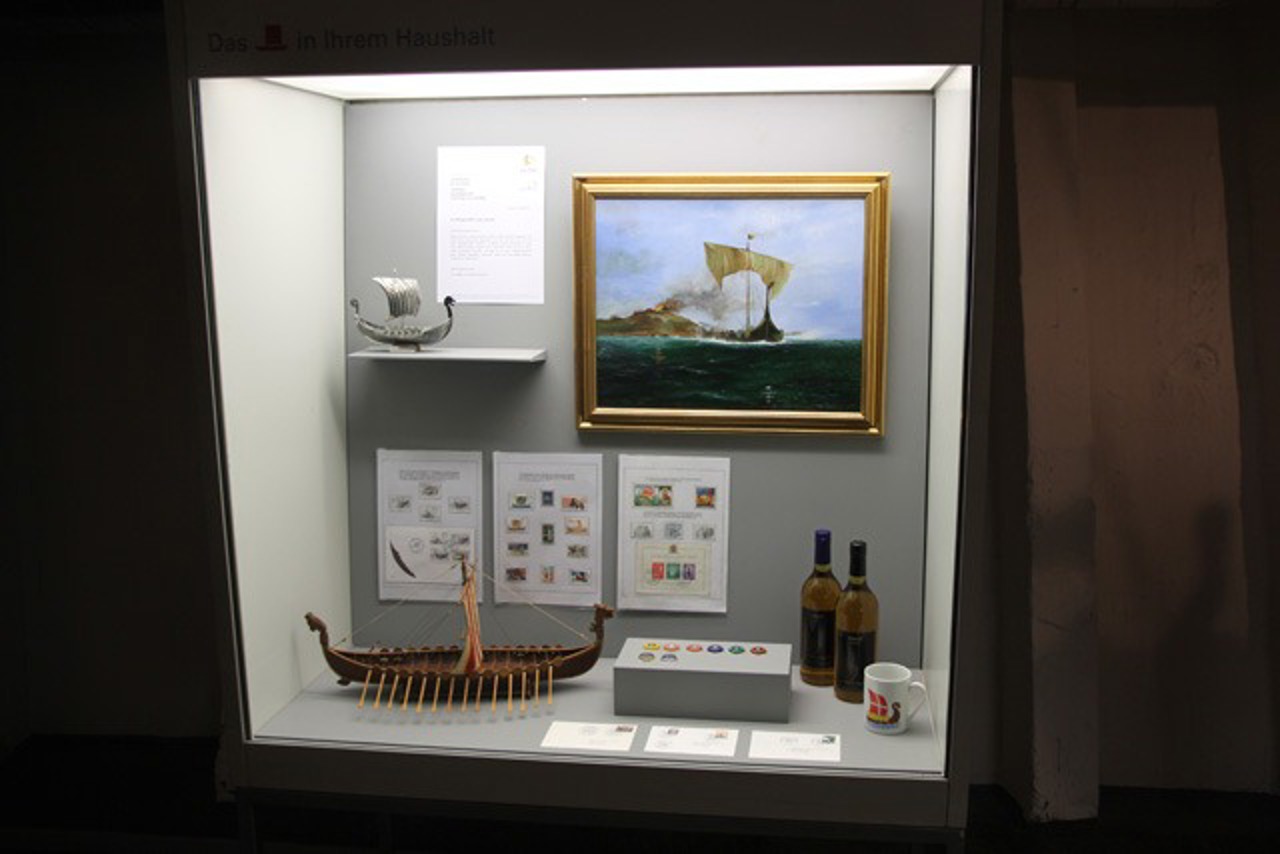 Ausstellungsstücke aus Rostock