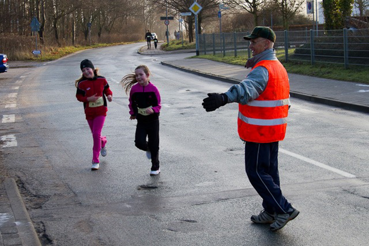 Lotse beim Silvesterlauf 2011
