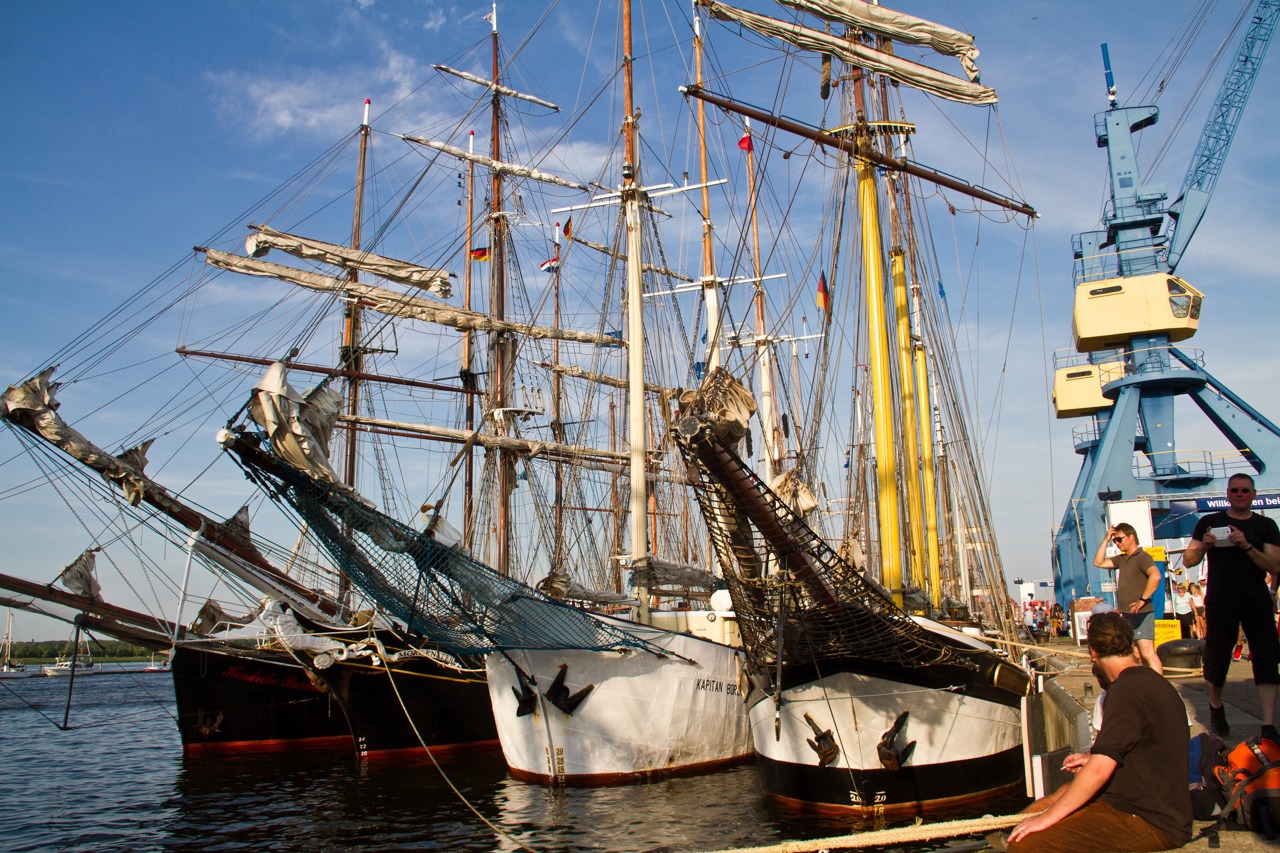 Hanse Sail 2015 im Stadthafen