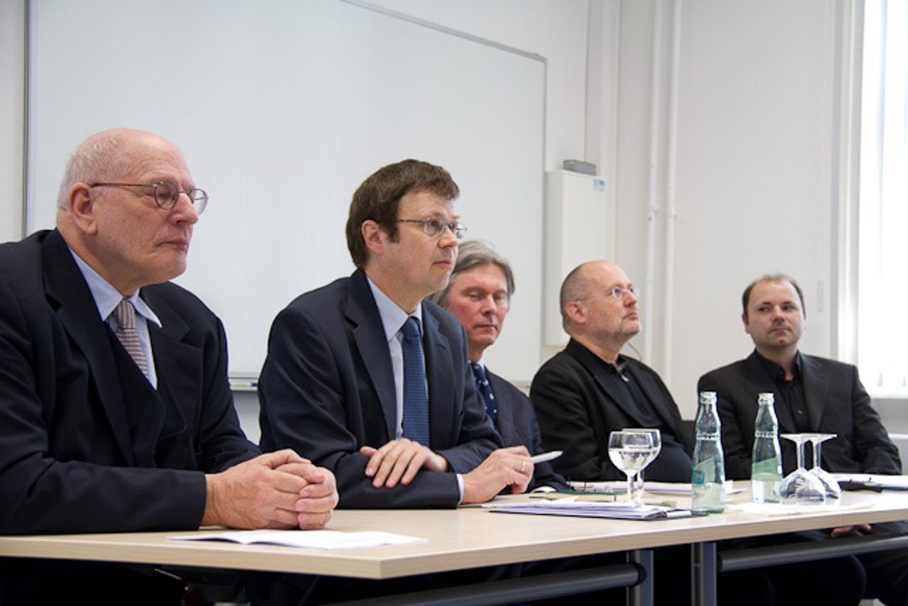 Heimo Reinitzer, Michael Großheim, Hans Jürgen Wendel, Mathias Iven und Olaf Engler