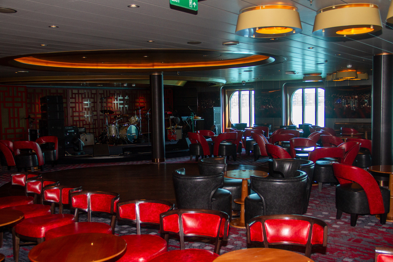 Rolling Stone Rock Room auf der Nieuw Statendam