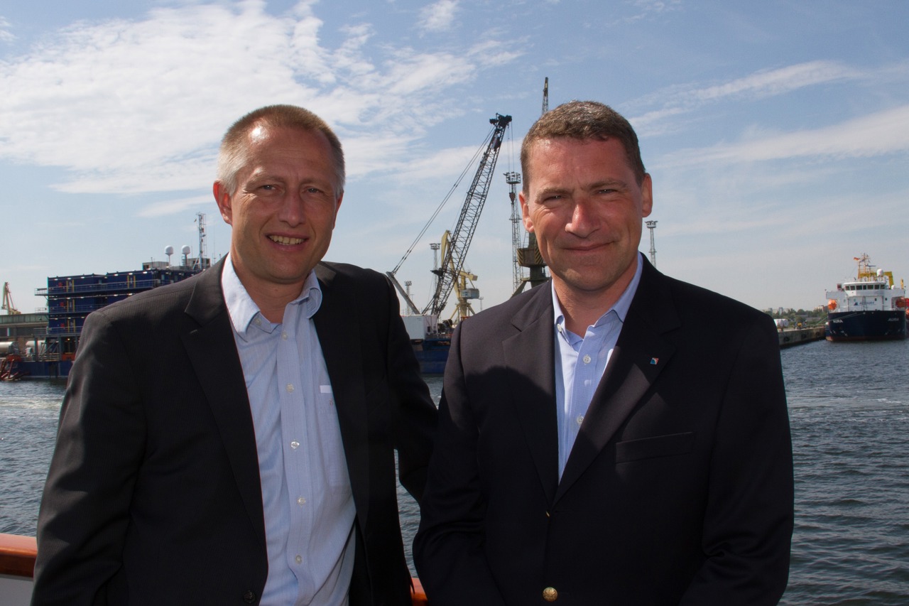 HERO-Geschäftsführer Dr. Gernot Tesch und Jens A. Scharner