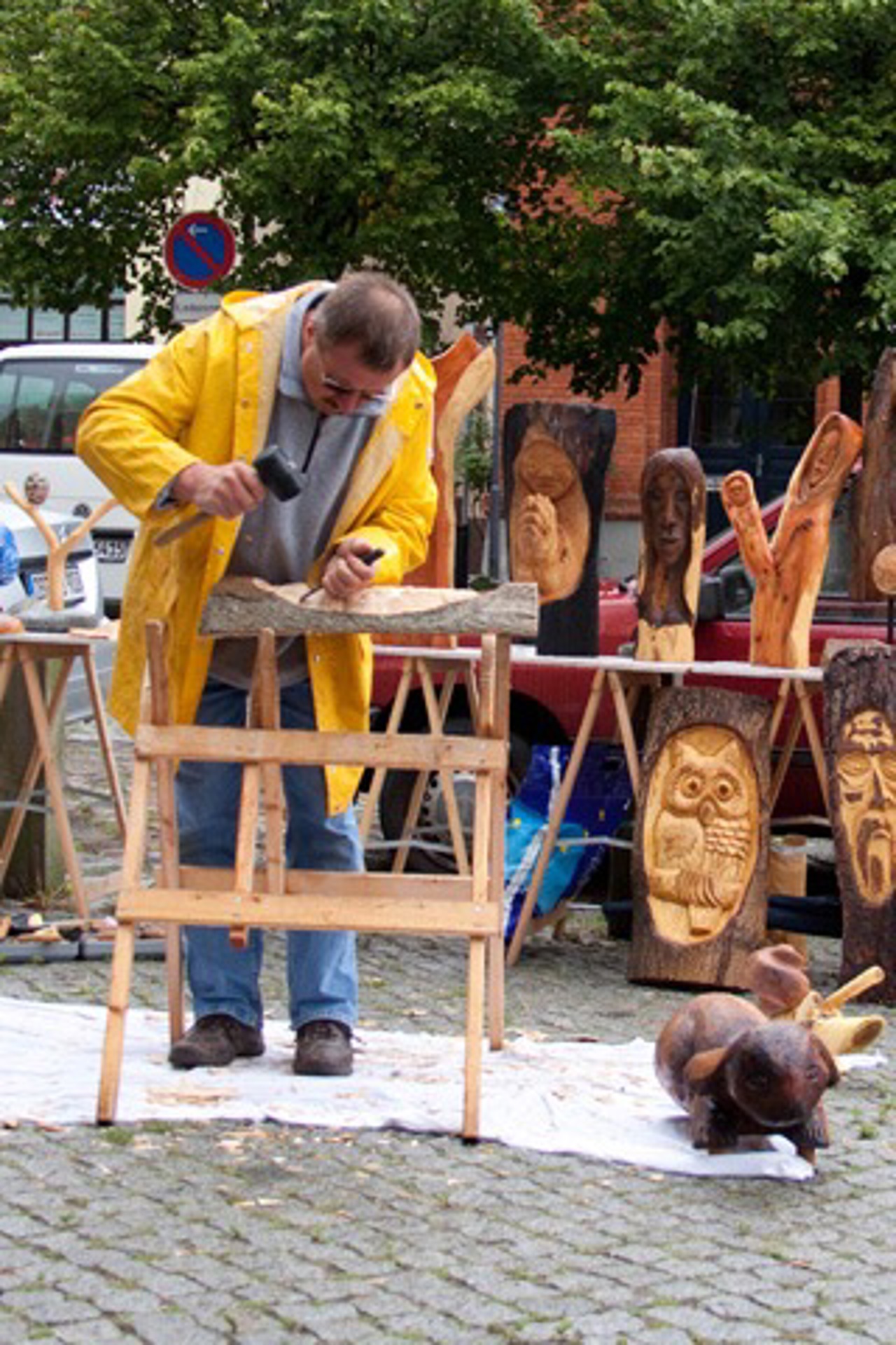 Kunsthandwerkermarkt beim Altstadtfest
