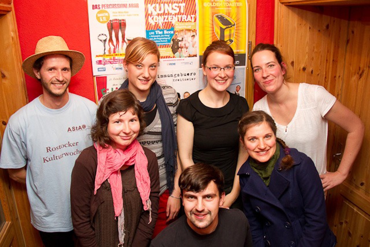 Mitglieder des Organisationsteams der 25. Rostocker Kulturwoche