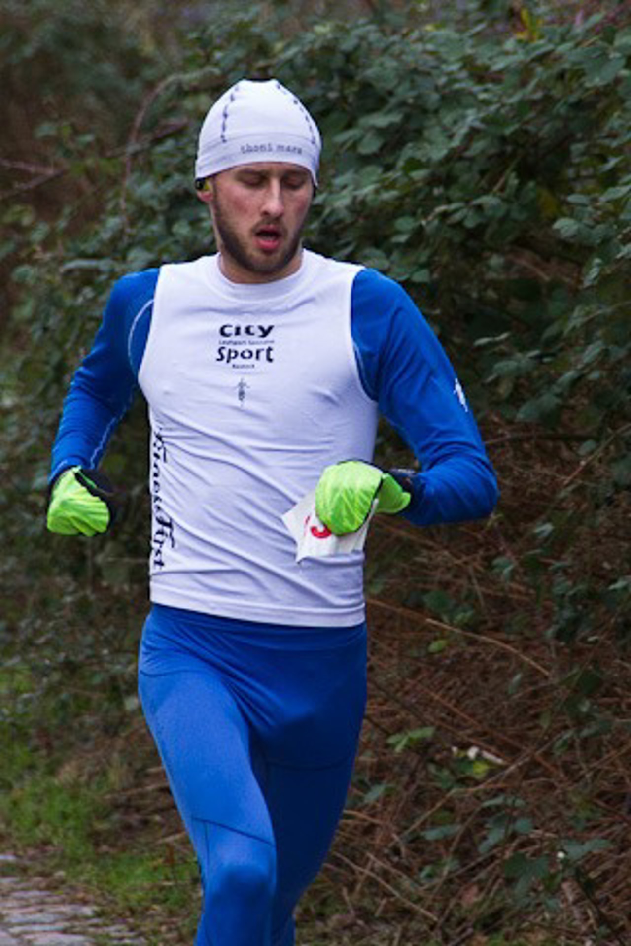Paul Schmidt hatte sich erst am Morgen für die Teilnahme am Silvester-Neujahrslauf entschieden, kam fünf Minuten vor Start als Letzter zur Anmeldung und als Erster auf der längsten Strecke ins Ziel.