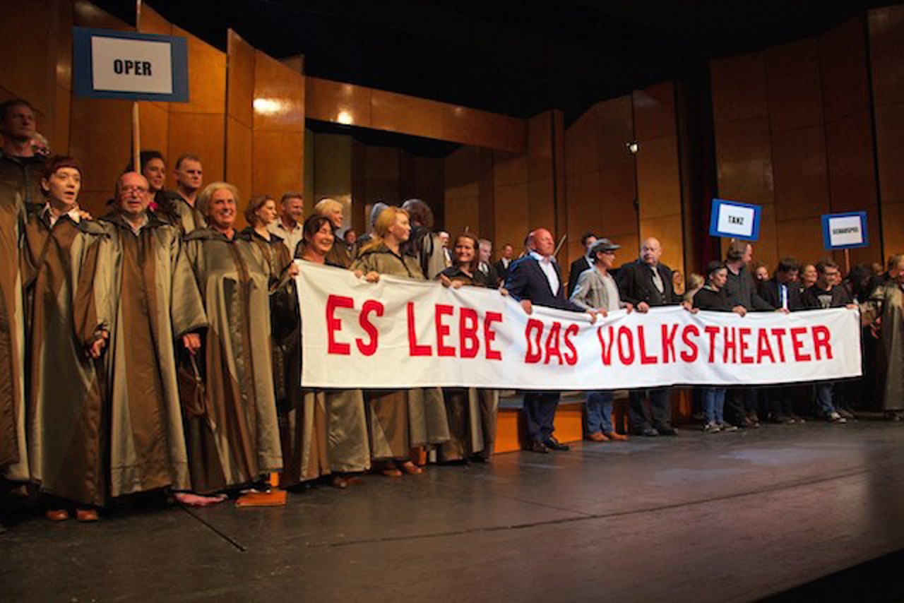 „1. Stapellauf Neubeginn“ - Es lebe das Volkstheater