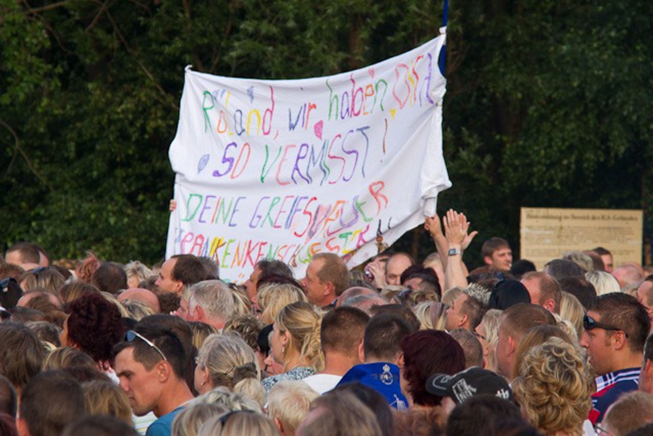 Fans beim Roland Kaiser Konzert im IGA-Park Rostock