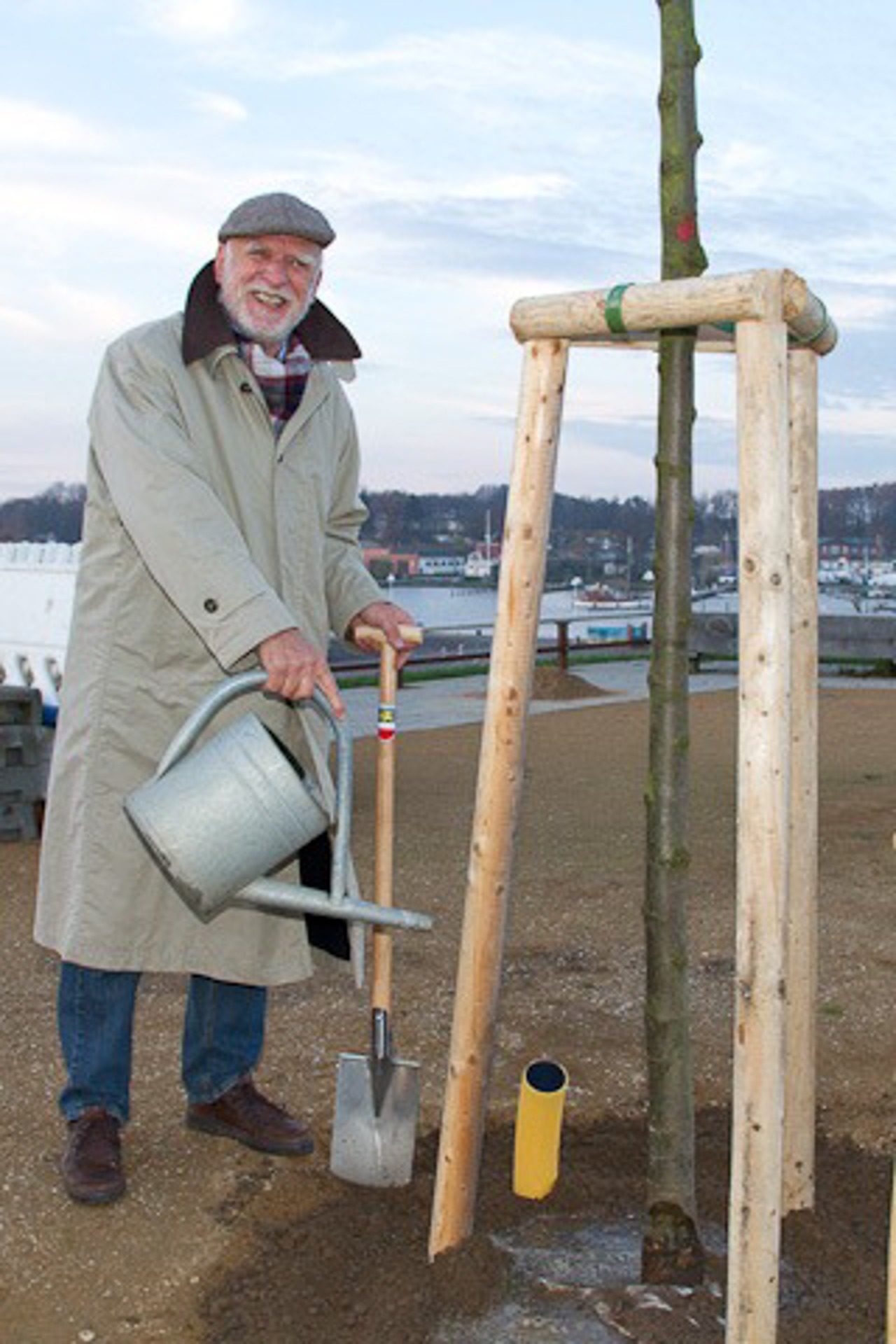 Dierk Evert auf dem Kanonsberg